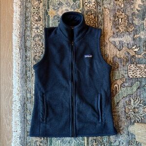 Patagonia Dark Blue Sleeveless Fleece